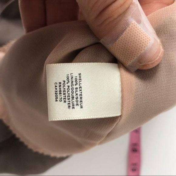 Moulinette Soeurs Anthro silk peplum Sheer dress - Picture 7 of 8